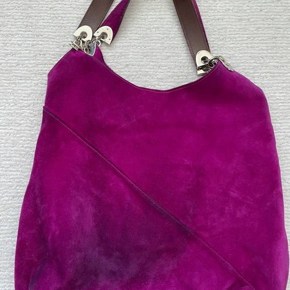 Fuchsia Owen Barry Shoulder Bag (used) - Picture 2 of 6